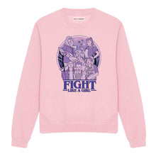 Load image into Gallery viewer, Fight like A Girl Feminist Sweatshirt