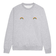 Load image into Gallery viewer, Pride Rainbow Nipple LGBTQ+ Pride Sweatshirt
