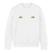 Load image into Gallery viewer, Pride Rainbow Nipple LGBTQ+ Pride Sweatshirt