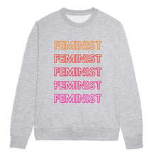 Load image into Gallery viewer, Feminist Rainbow Feminist Sweatshirt