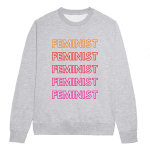 Feminist Rainbow Feminist Sweatshirt