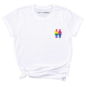 Holding Hands, Gay / Bisexual LGBTQ+ Pride T-Shirt