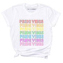 Load image into Gallery viewer, Pride Vibes Retro LGBTQ+ Pride T-Shirt